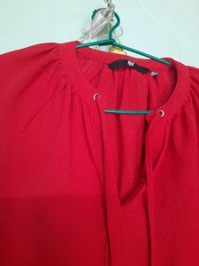 Dark Red Top