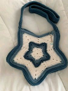 Crochet Star Bag - Unique Handmade Design