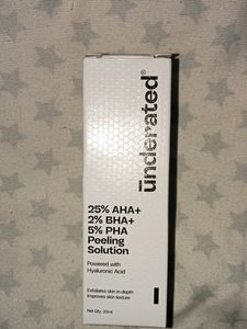 Underrated Peeling Solution