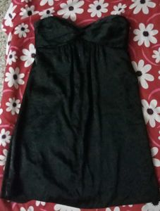 Black Strapless Dress