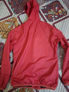 Red Windbreaker Jacket