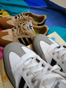 Adidas Samba Dupes In Brown Colour 🤎