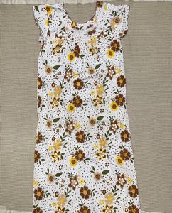 Vintage Floral Print Nightgown