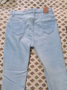 Denim Sky Blue Skinny Jeans
