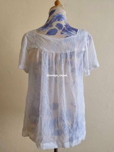 White Lace Trim Blouse