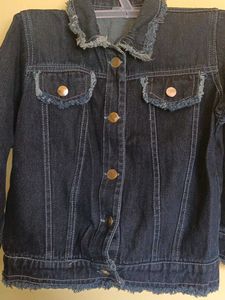 Frayed Denim Jacket