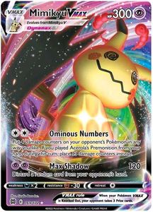 Mimikyu VMAX Pokemon Card