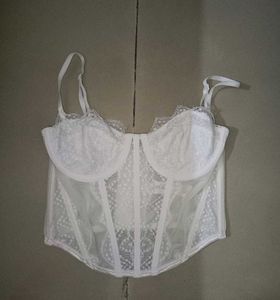 White Corset Top