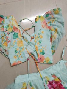 Floral Lehenga Choli Set