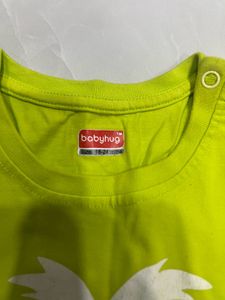 Lime Green Tshirt For Boys