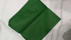 Green Embroidered Kurta Set unstitched