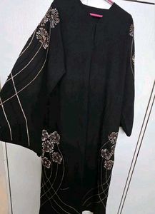 Dubai Embroidery + Embellished Beads Abaya