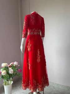Exquisite Luxe Red Gown
