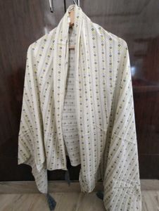 Kurta Palazzo Set With Dupatta, Grey, 46inche