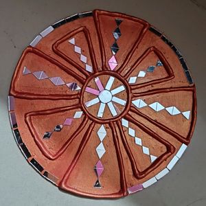Lippan Art With Mirror Work