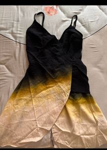 H&amp;M Shaded Wrap Around Dress