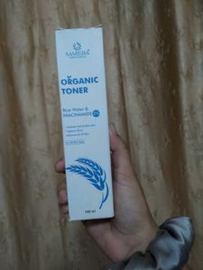 SAMISHA Organic Face Toner With New Tag