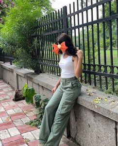 Olive Green Cargo Pants and Denim jeans