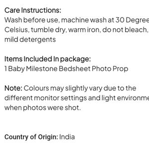 Baby Age Milestone Sheet
