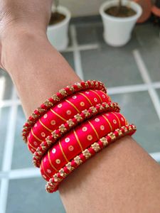 Navratri red bangles✨️