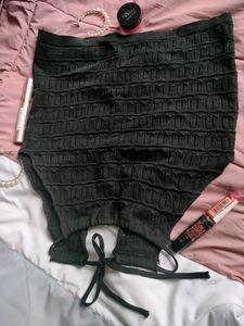 HOT BLACK HALTER NECK TOP 🥵💗