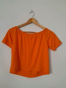 Orange Casual Top (Women&#39;s)