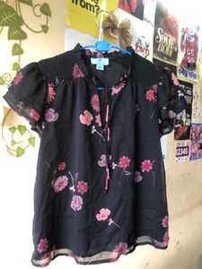 Floral Print Top