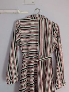 Pink Striped Dress