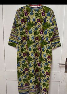 Rajasthani Pure Cotton Kurta With Embroidery