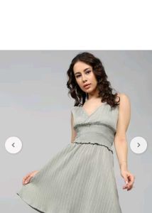 Elegant green dress size - 92 cm