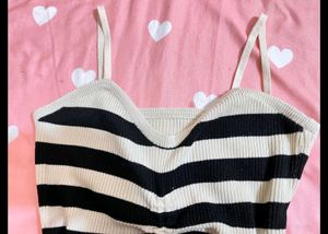 Savana Striped Knit Cami Top