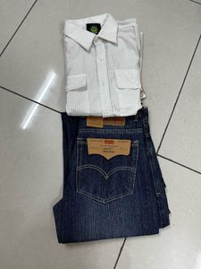Outfit Combo 30 waist M size shirt