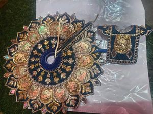 Totel New Handmade Radhe Ashtami Dress With Gift �
