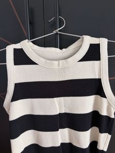Striped Sleeveless Tank Top