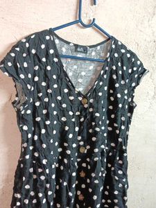 Trendy Summer Fashion Top Flared Multicolour