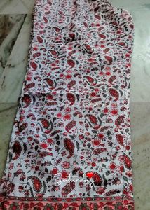 Red Printed Kurta Set