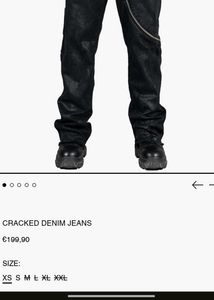 Atelier d`roupa Cracked Denim