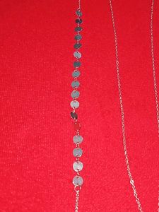 Silver Tone Necklace Set