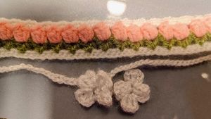 Crochet Tulip Headband