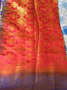 Beautiful Silk Saree With Blouse Pc
