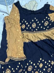 Vintage Bandhani Dress