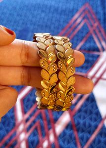 Gold Tone Bangles