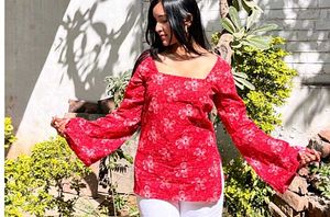 Floral Print Top