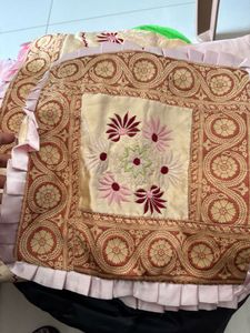 Vintage Embroidered double bed sheet