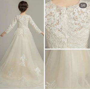 Girl&#39;s Elegant Long Sleeve Dress