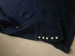 Amazing Full Sleeves Tshirt With Pearls Detailing