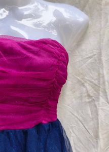 Pink &amp; Blue Tulle Dress