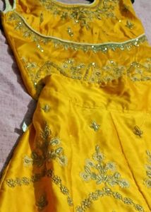 Yellow Indian Dress Set