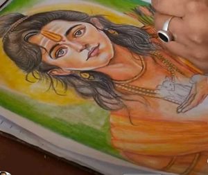 Canvas Shree Ram Ji Ki Painting