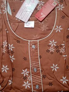 Floral Print Nightgown